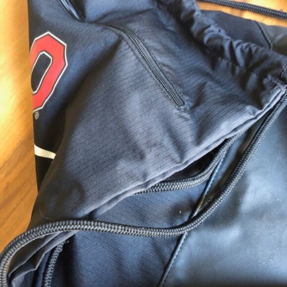 OSU The Ohio State University black/red drawstring backpack in VG condition! - Picture 3 of 5